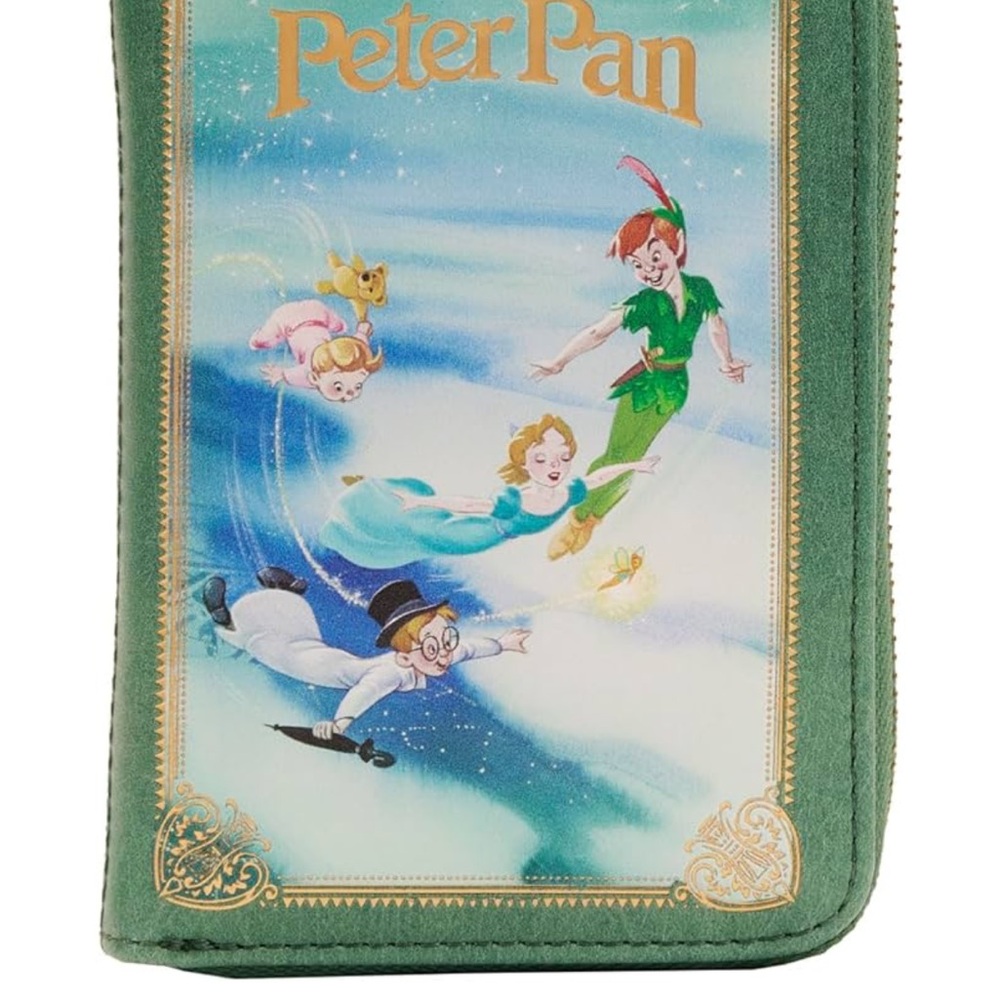Loungefly DISNEY PETER PAN BOOK SERIES ZIP AROUND WALLET